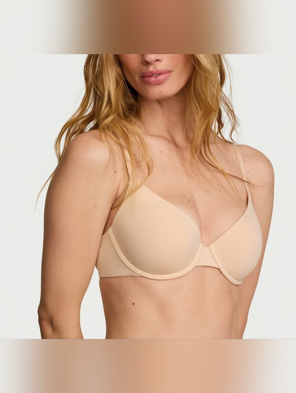 Victoria's Secret PushUp Smooth Nude Underwire T-Shirt Bra 32DD NEW